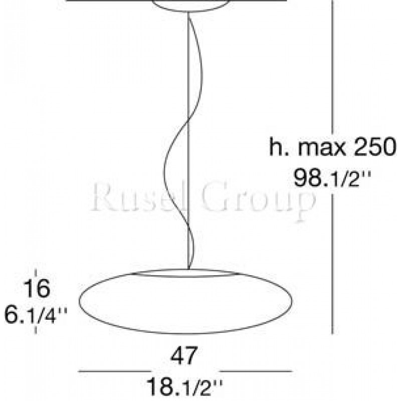 Подвесной светильник Leucos FELIX S47  (MURANO DUE)