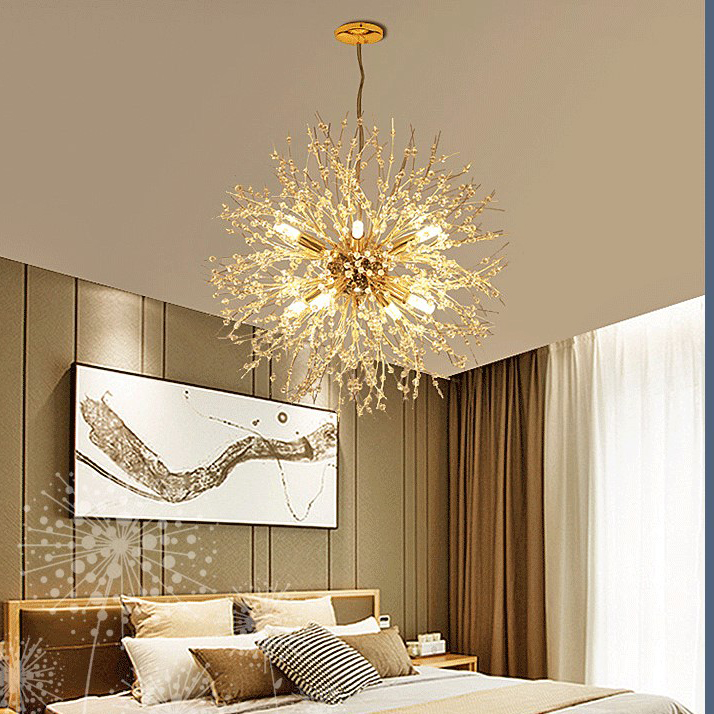 Подвесная люстра ROSALIA D55 Gold by ImperiumLoft