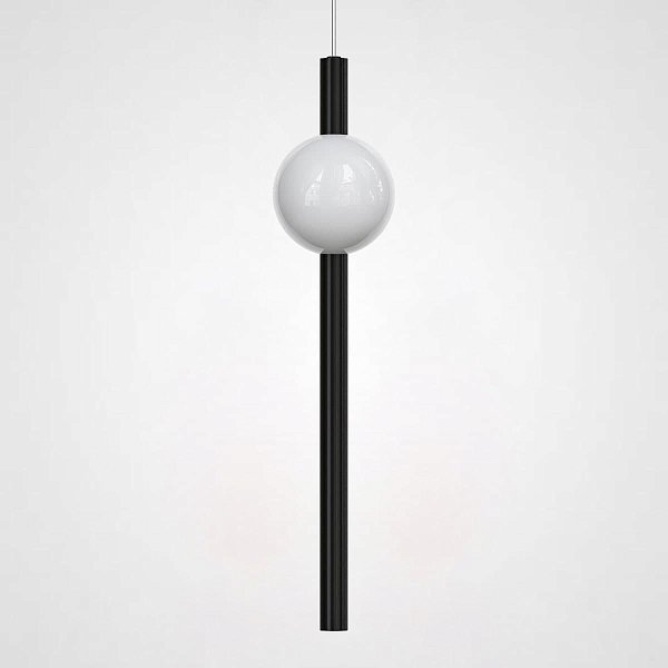 Подвесной светильник broom ORION GLOBE LIGHT Black D L600 by ImperiumLoft