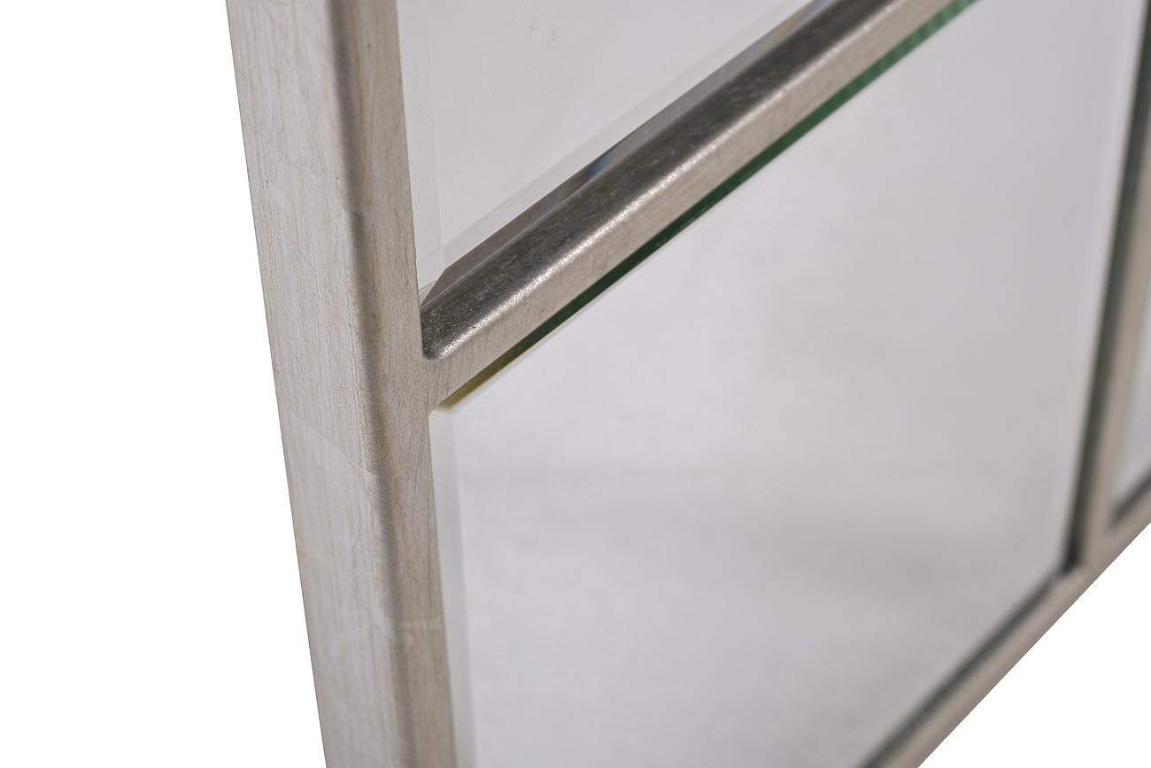 Зеркало прямоугольное в раме цвет хром Garda Decor KFG048