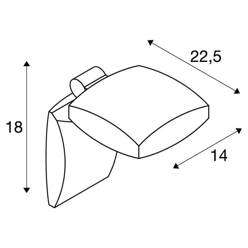 Настенный светильник SLV 232405