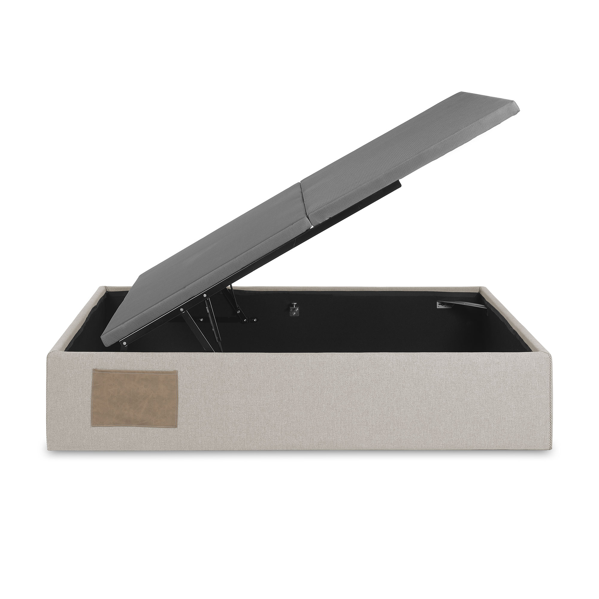 Кровать Matters c ящиком для хранения 150x190 бежевая La Forma (ex Julia Grup)