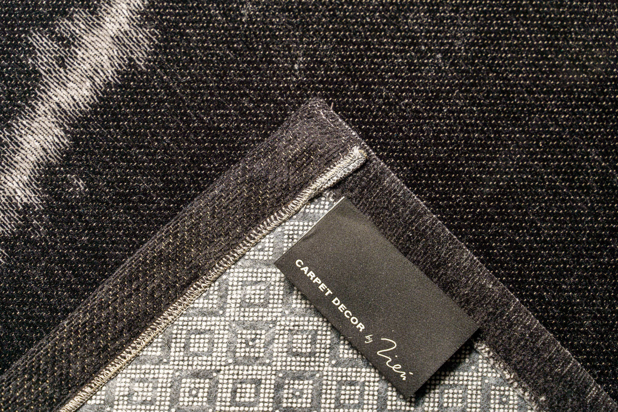 Ковер Carpet Decor  Statuario Black C1142