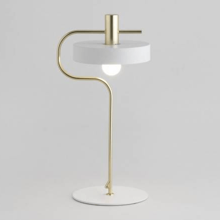 Настольная лампа Aloa латунь - белый Aromas del Campo