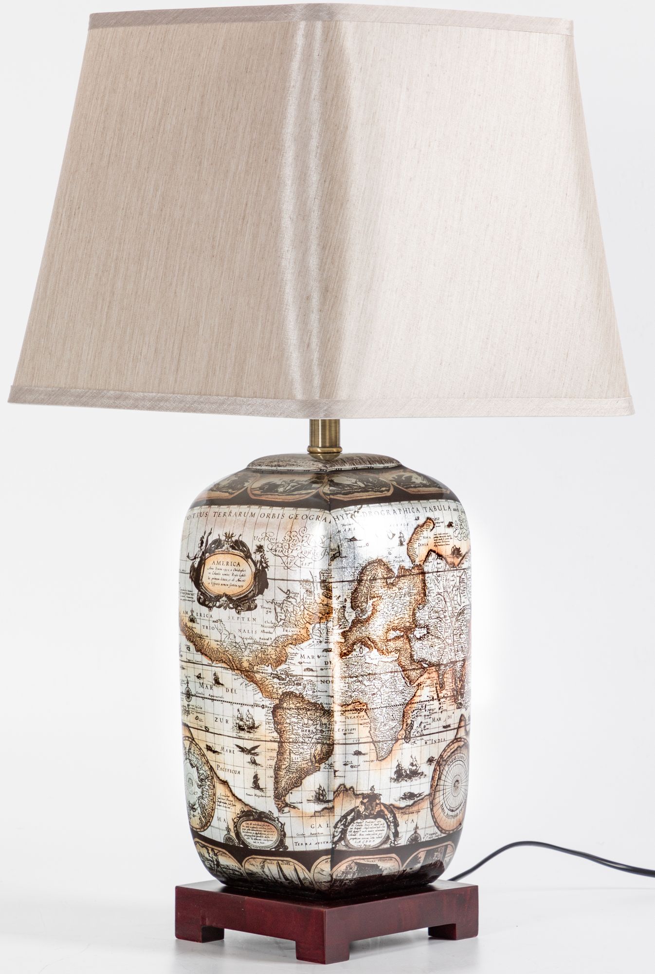 Светильник с абажуром Glasar 58-069