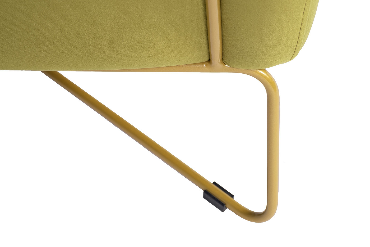 Кресло велюровое оливковое/матовое золото Garda Decor 101MR-AR2976KRES-OLIV/ZOL