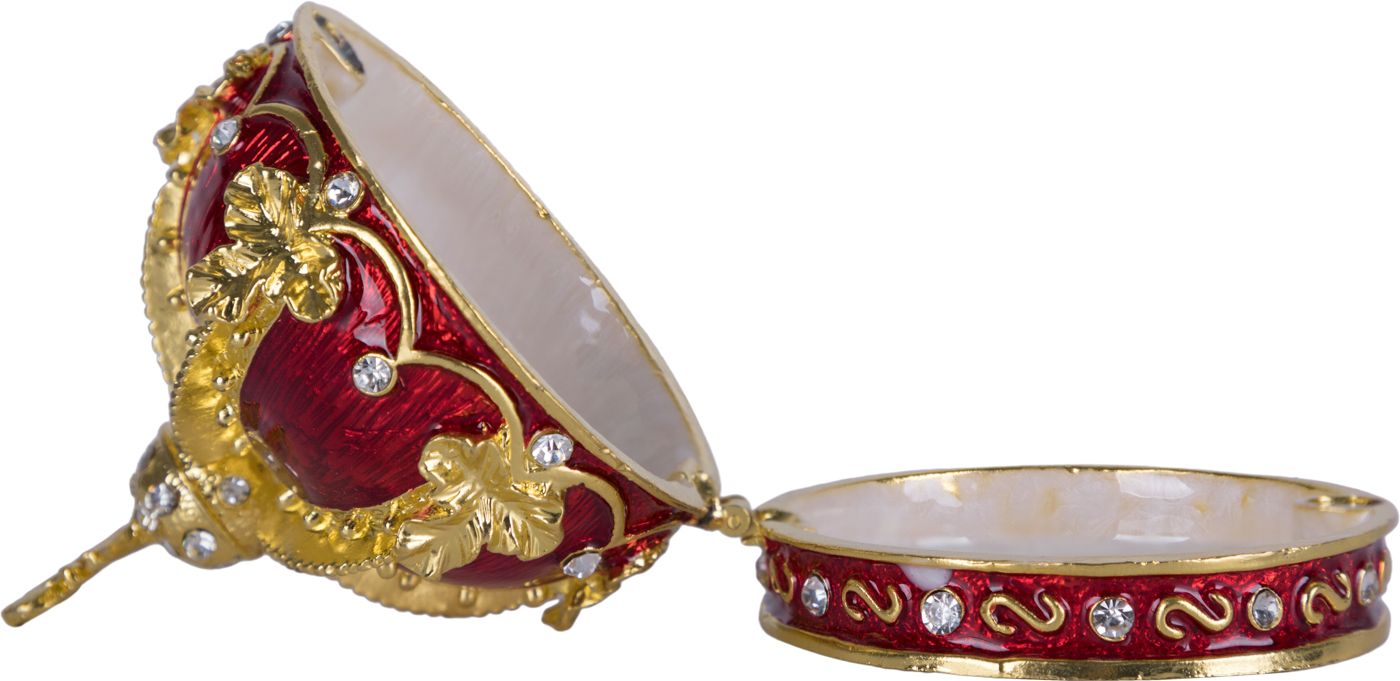 Шкатулка для драгоценностей со стразами Корона Glasar 39-081