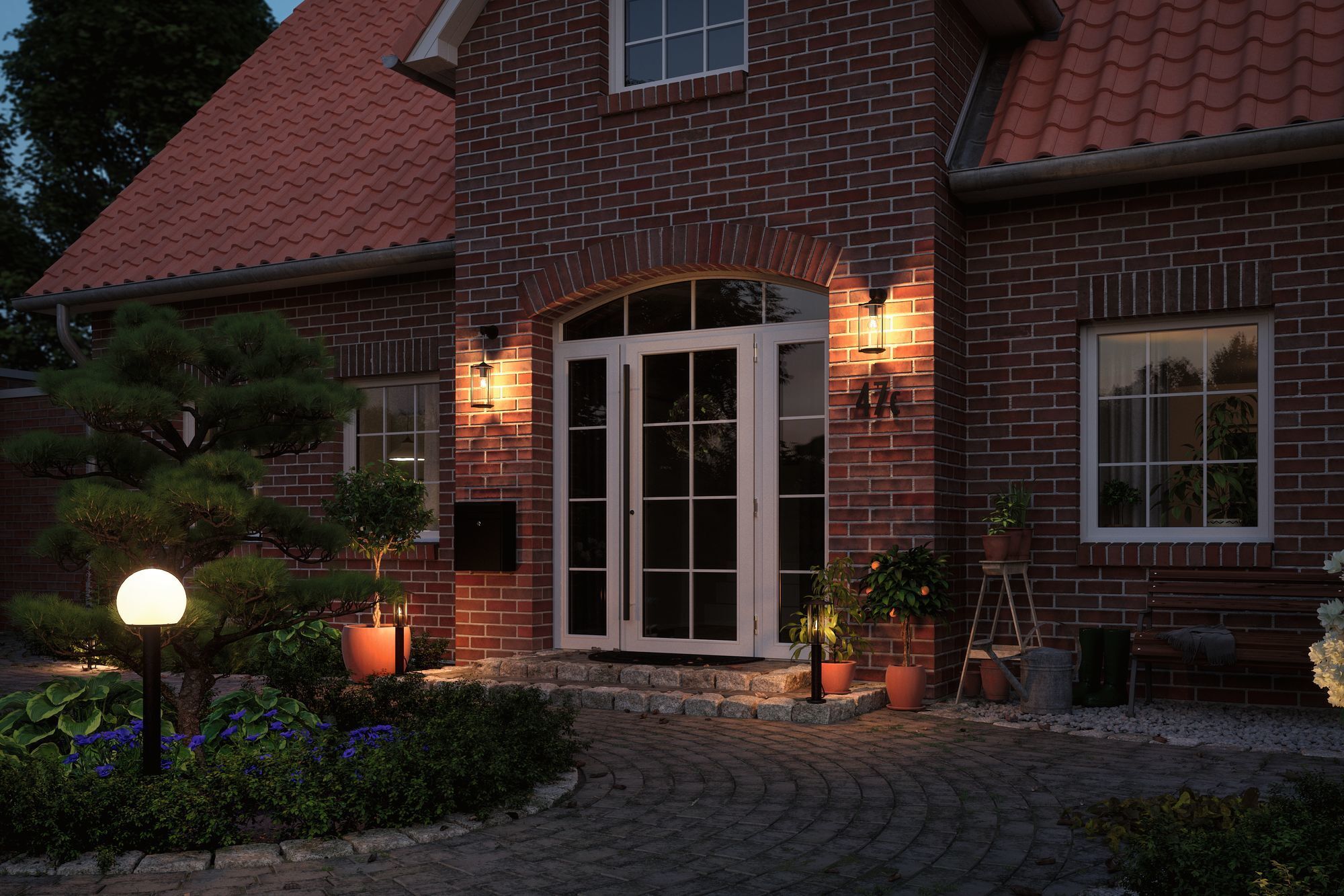 Уличный светильник столб Paulmann 94321