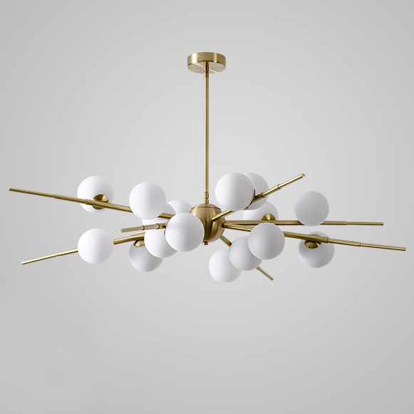 Люстра Cherry Bomb 16 Balls Gold By Imperiumloft