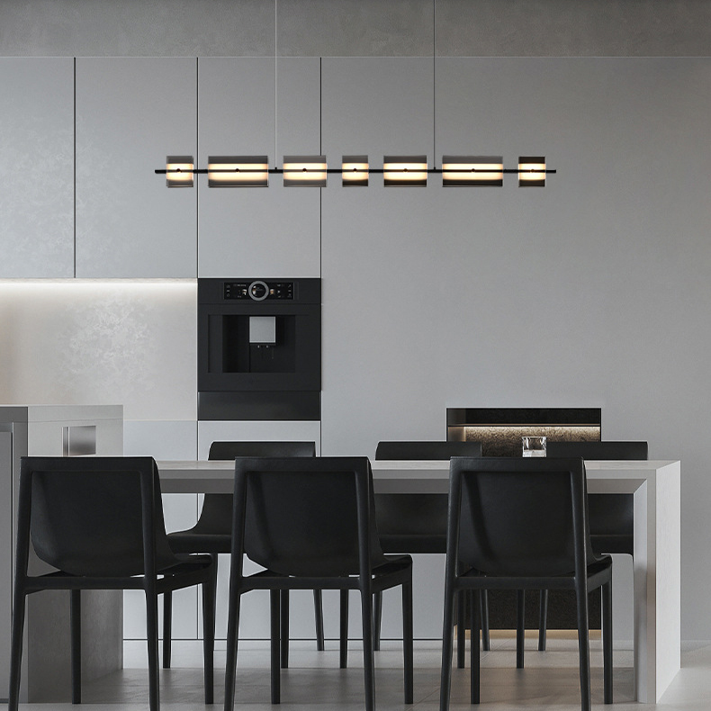 Подвесной светильник BRIAND LONG L168 Black by ImperiumLoft