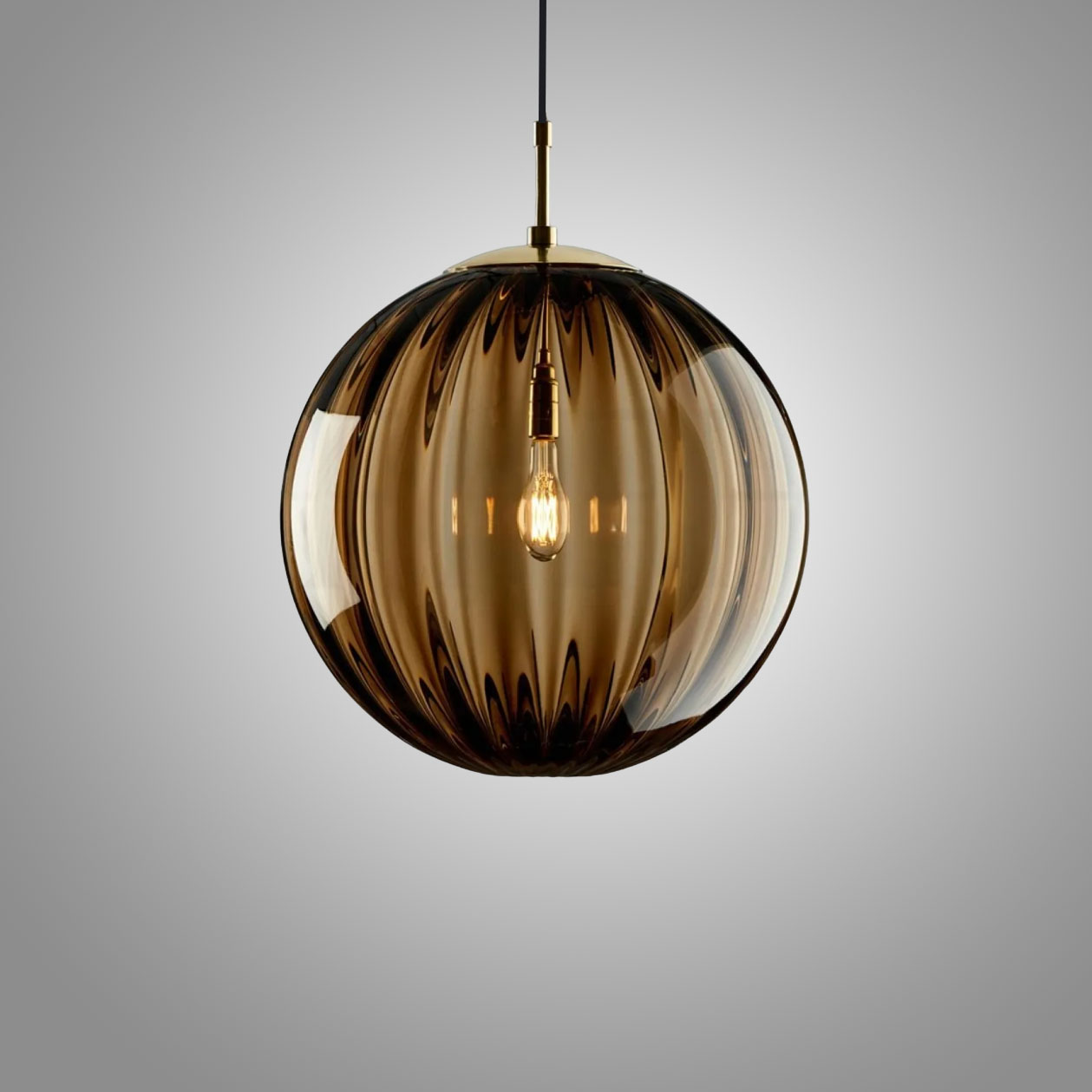 Подвесной светильник ASKA D150 Amber by ImperiumLoft