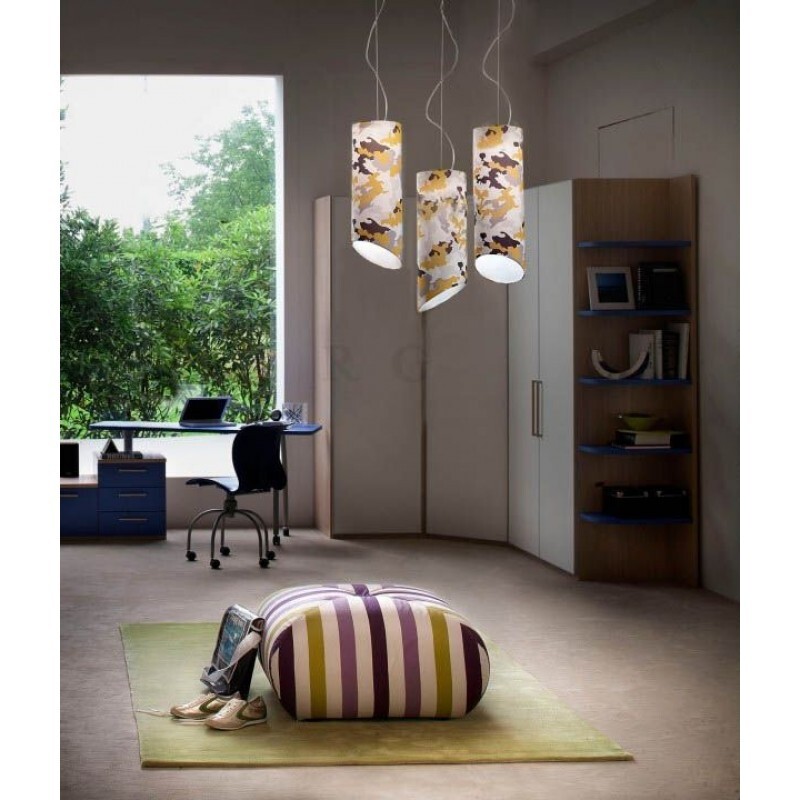 Подвесной светильник Morosini Pank Camouflage SO50 Подвесной светильник Morosini Pank Camouflage SO50