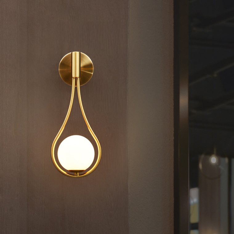 Настенное Бра Hoop Drop Wall Bronze By Imperiumloft