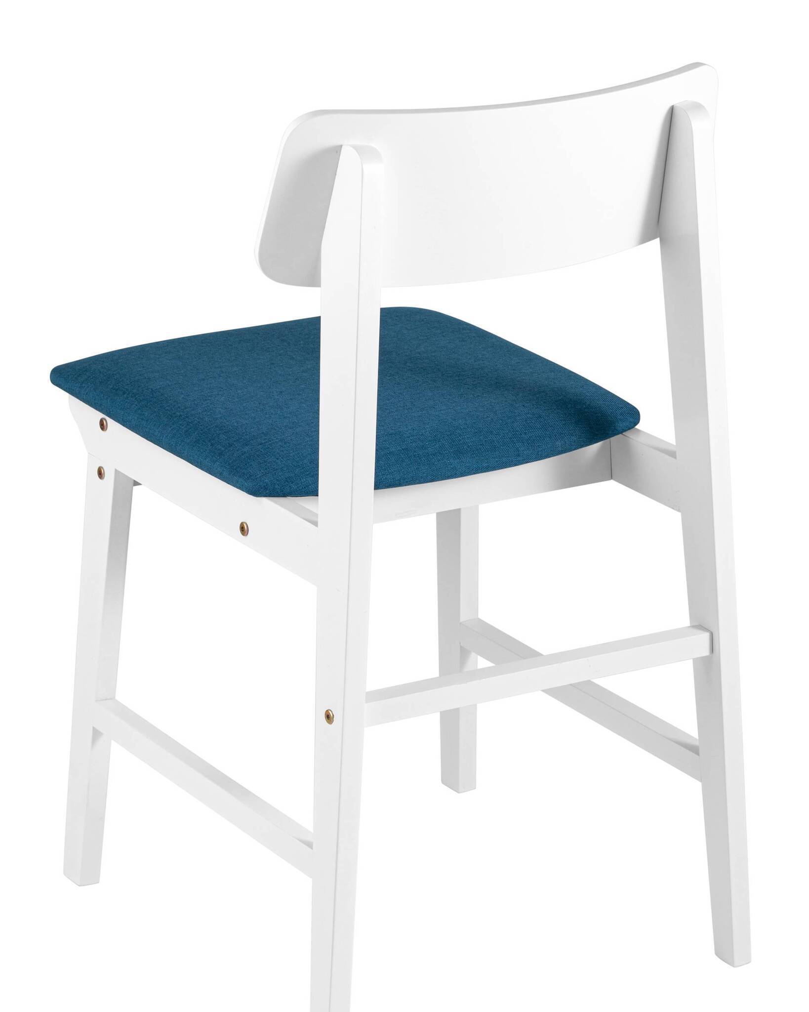Стул ODEN WHITE синий 2 шт. Stool Group
