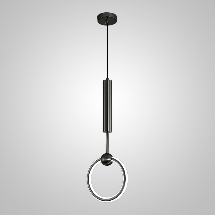 Подвесной светильник FINNUR B D20 A Black by ImperiumLoft