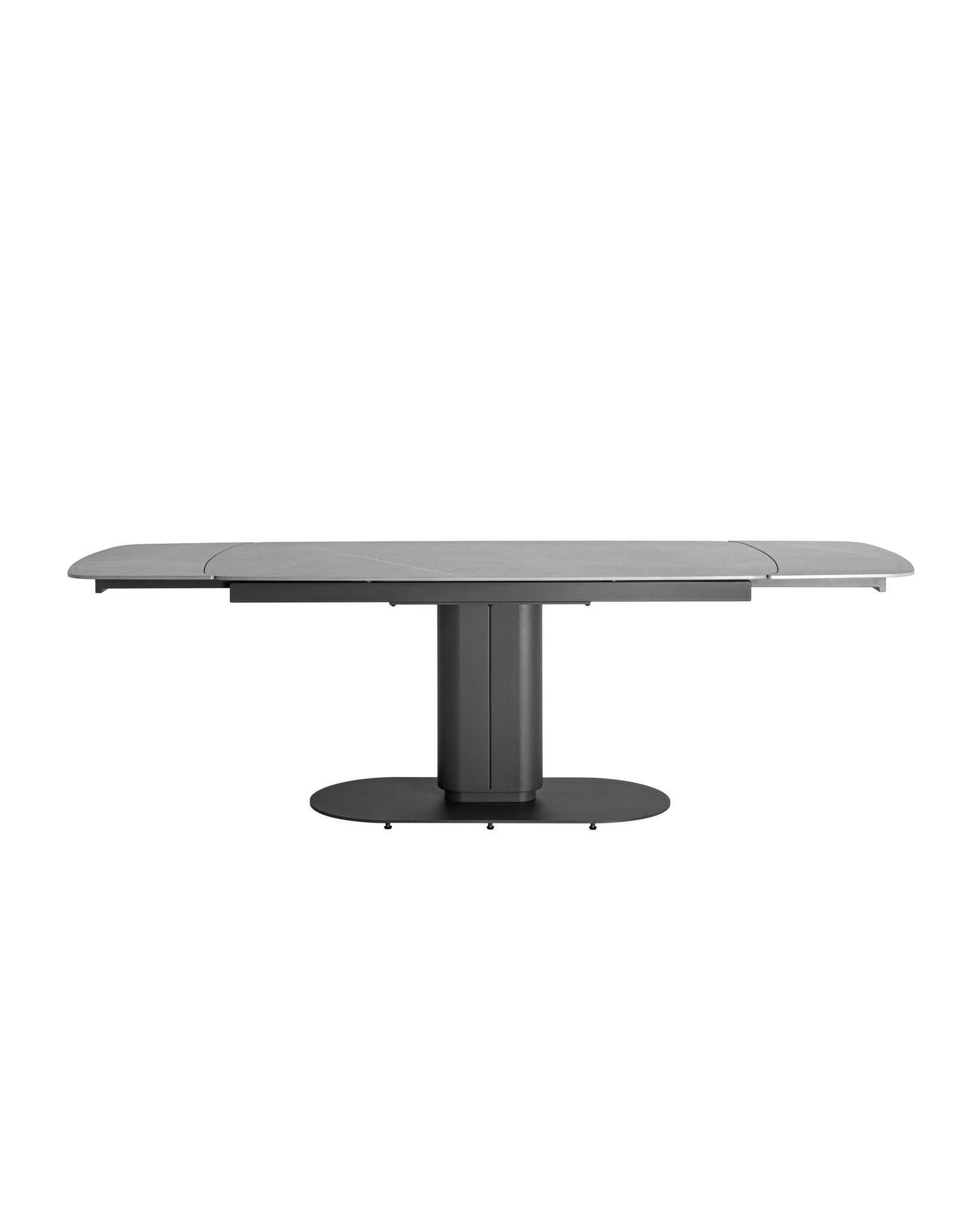 Стол обеденный Глория раскладной 170-250*90 керамика серая Stool Group