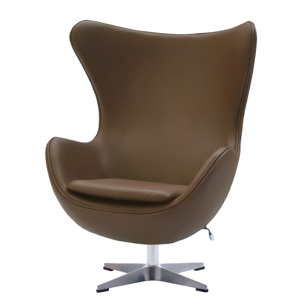 Кресло EGG CHAIR коричневый Bradex Home FR 0744