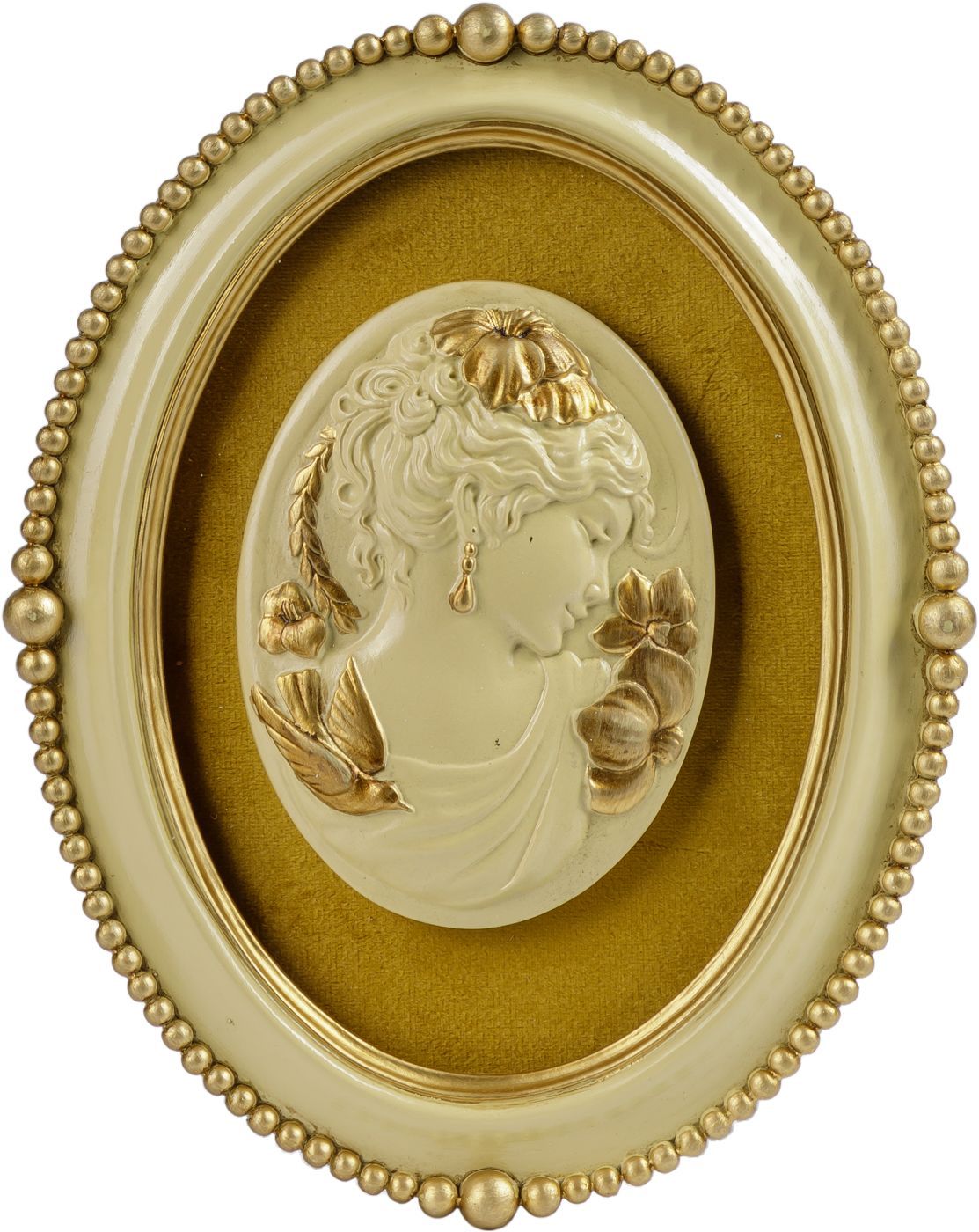 Панно настенное Дама с камелиями Glasar 28-587