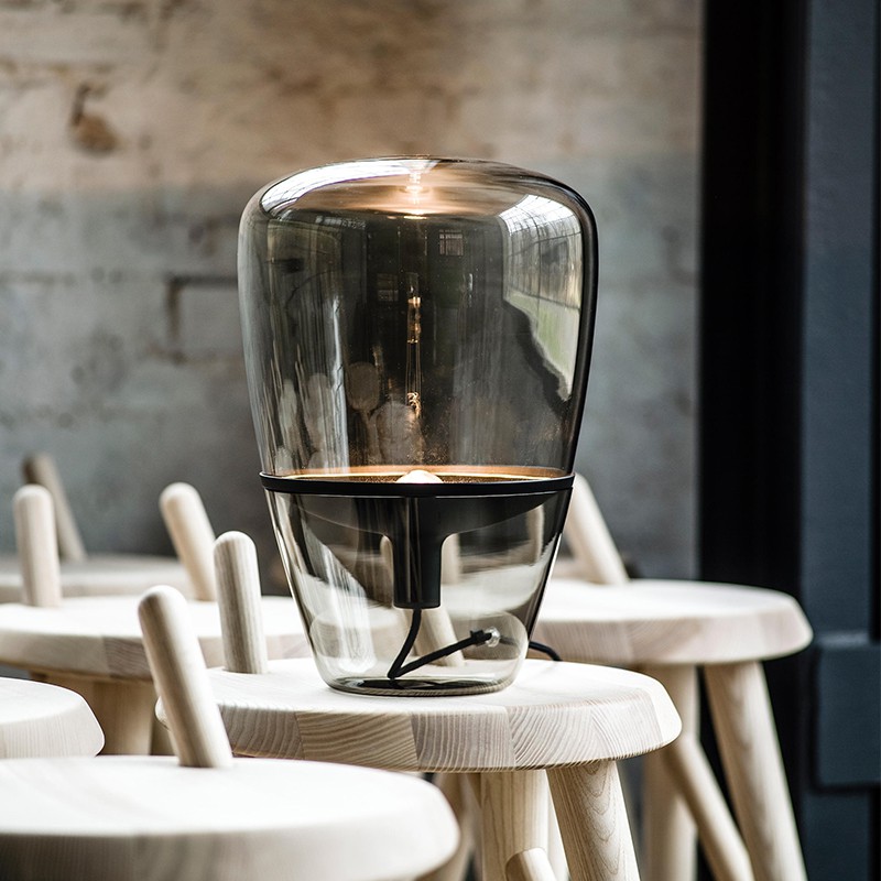 Настольная лампа M-LONT D21 Grey by ImperiumLoft