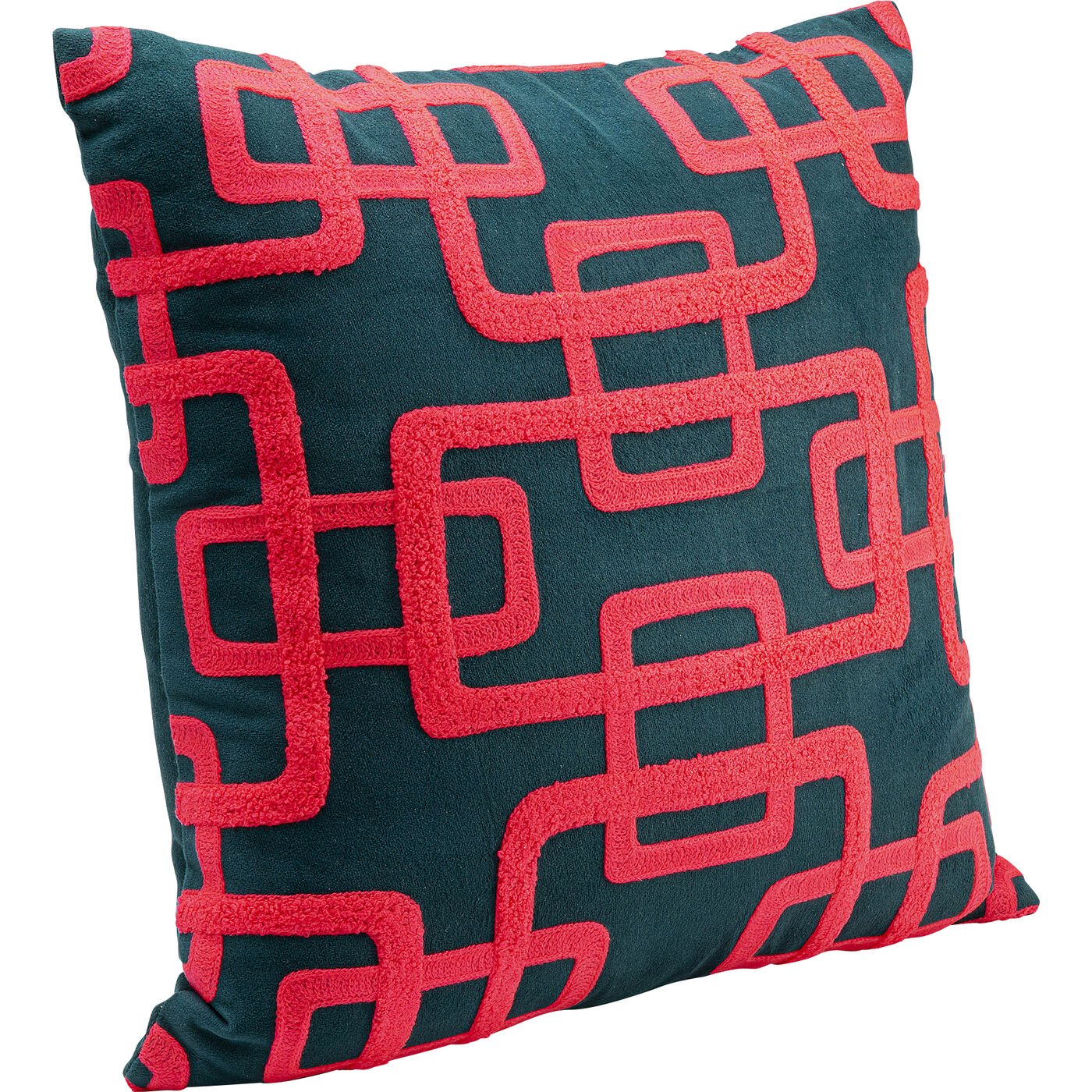 Подушка Chain Pink 45x45cm KARE 57274