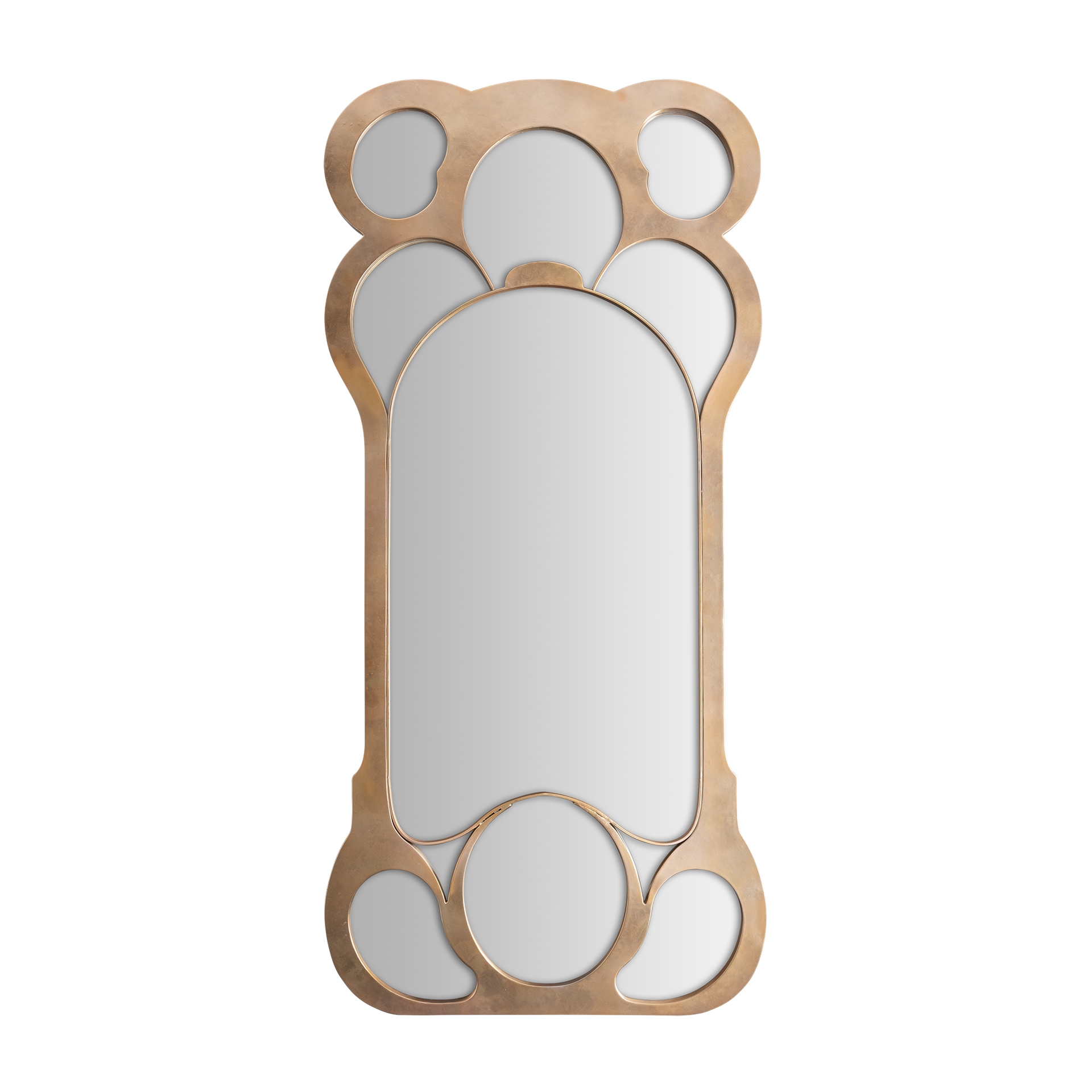 Зеркало Riley, цвет золото 89x190 Vical