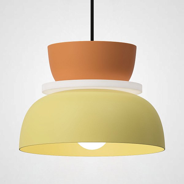 Подвесной светильник ILO D22 orange/yellow by ImperiumLoft