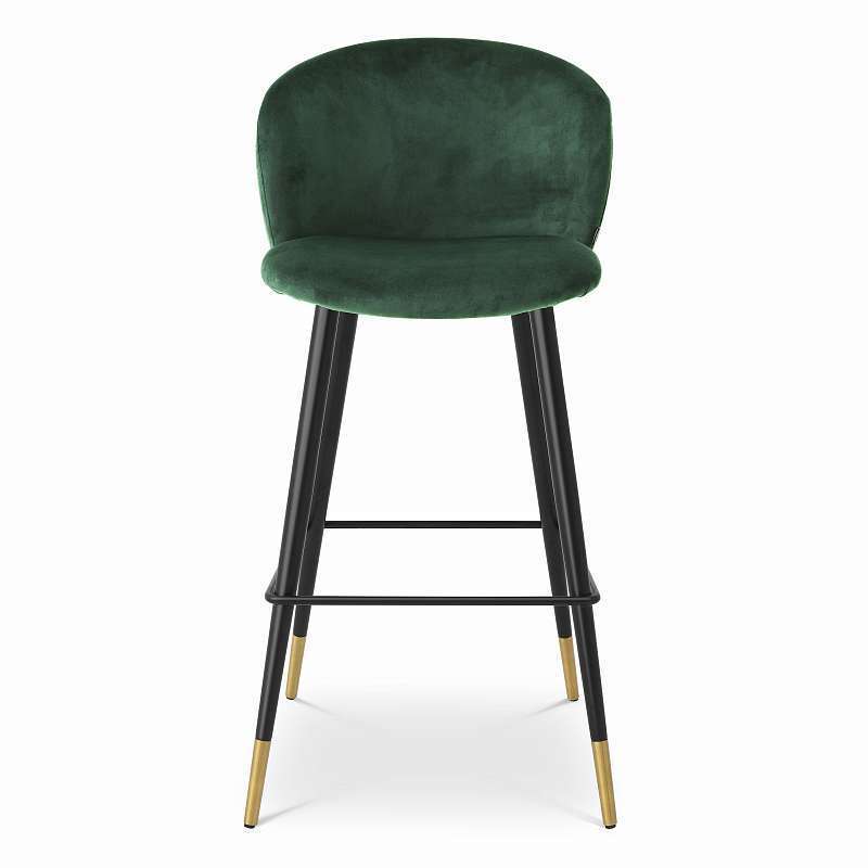 Барный стул Eichholtz Volante dark green velvet 115733