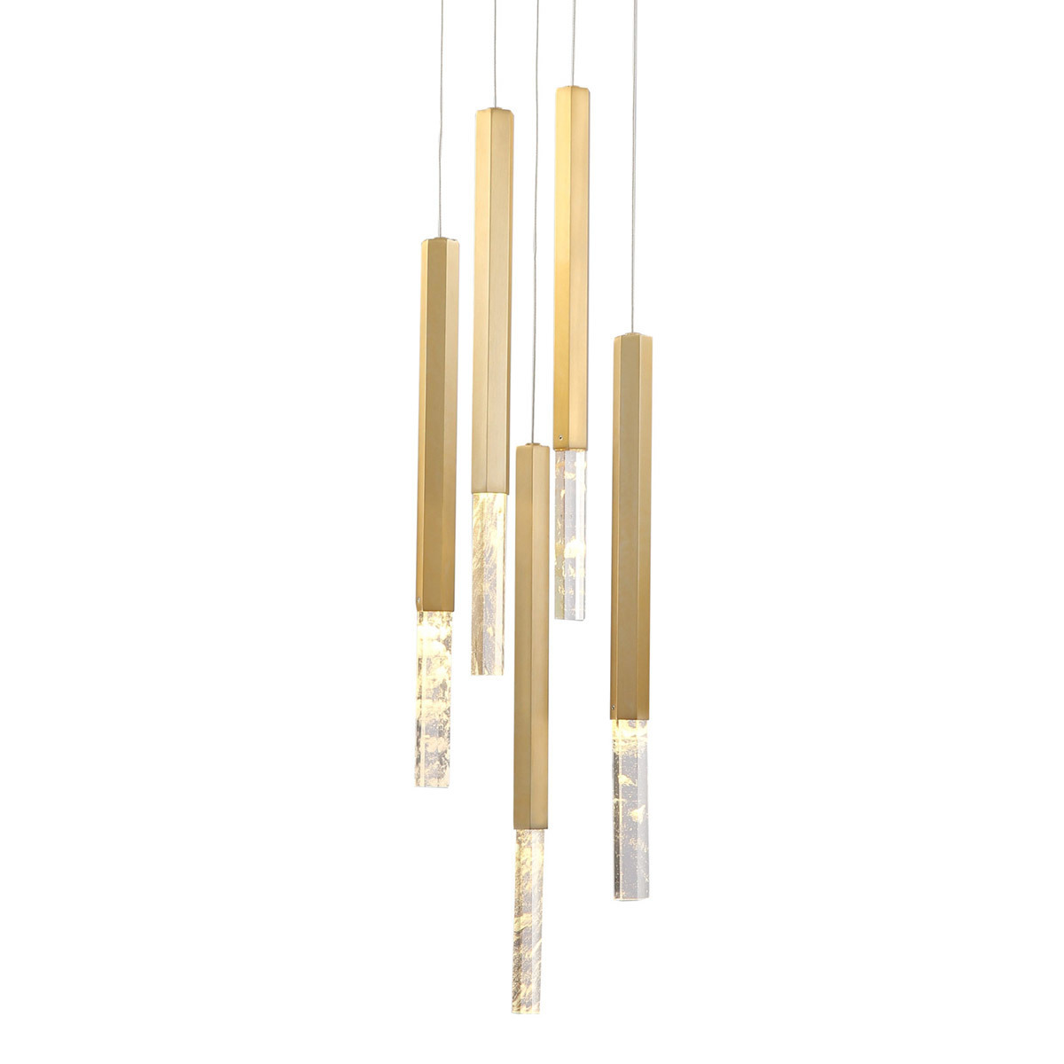 Подвесной светильник Delight Collection Vita 5A brass