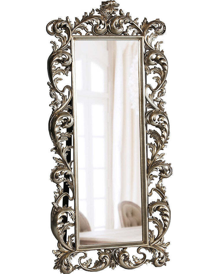 Серебряное напольное зеркало Меривейл Louvre Home LH230S