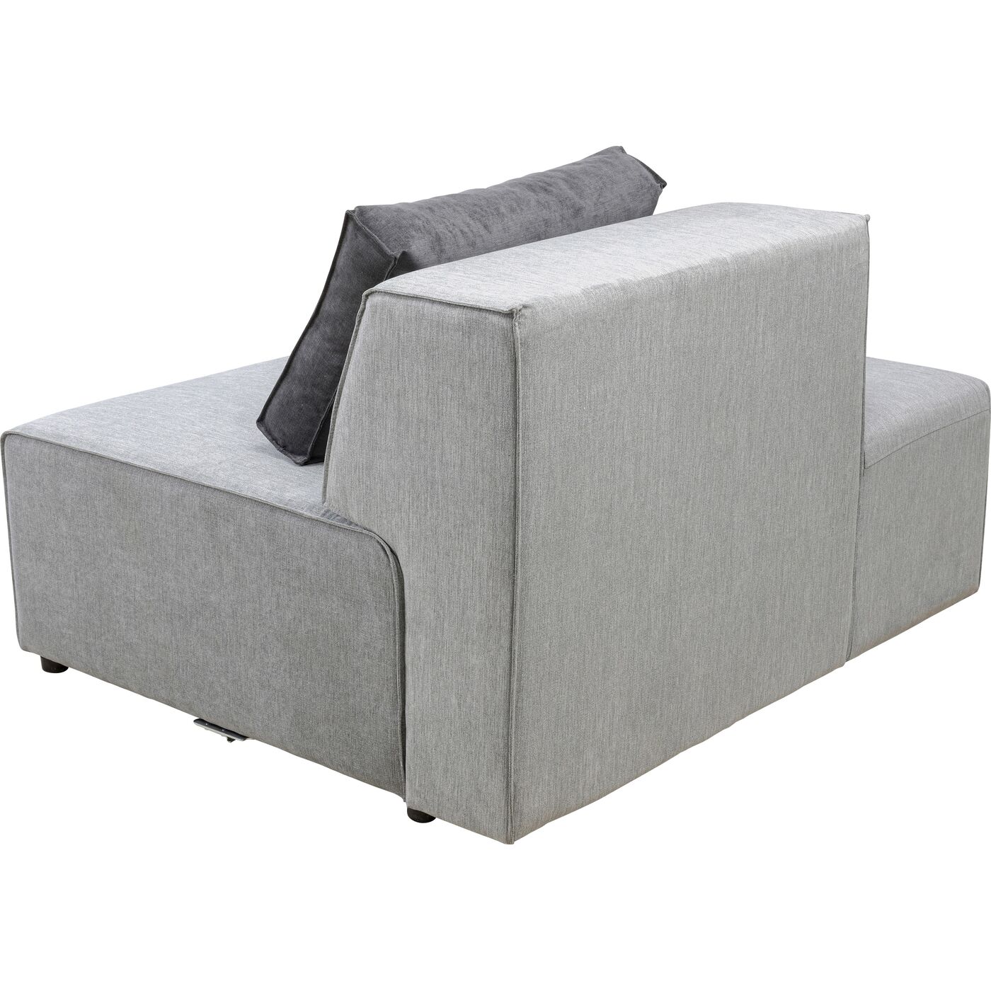Оттоманка угловая левосторонняя Semi Infinity Elements Grey Left KARE 82400