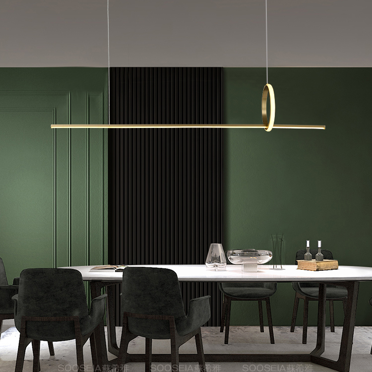 Подвесной светильник MOFFIT B LONG L90 Black by ImperiumLoft