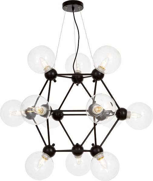 Подвесной светильник Lumina Deco LDP 160N-12 BK+PR