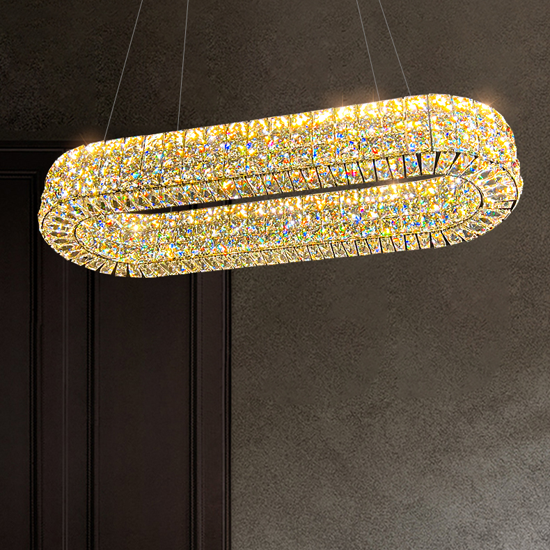 Подвесной светильник ACHILLES LONG L100 Chrome by ImperiumLoft