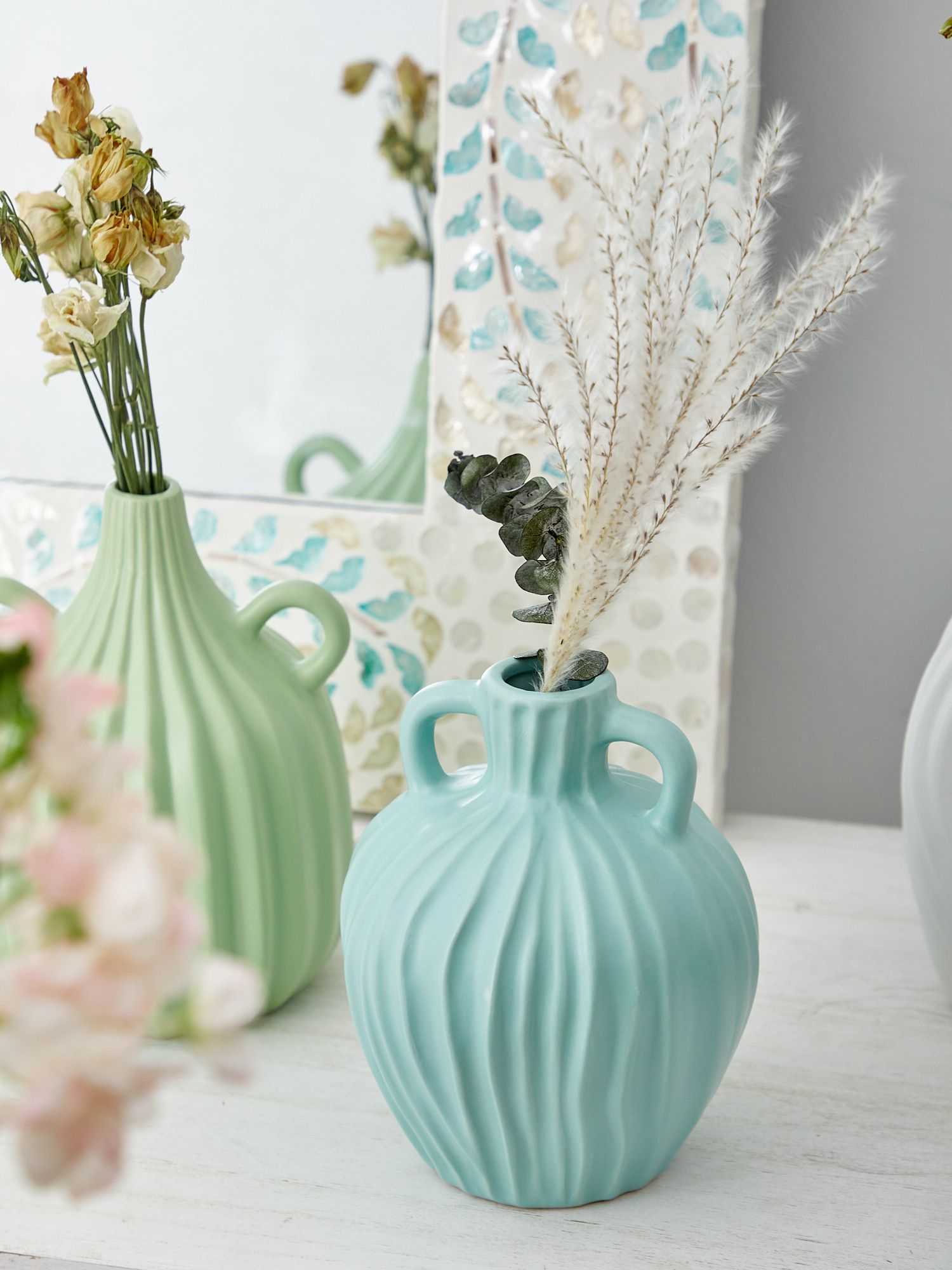 Ваза с ручками Glasar 74-044