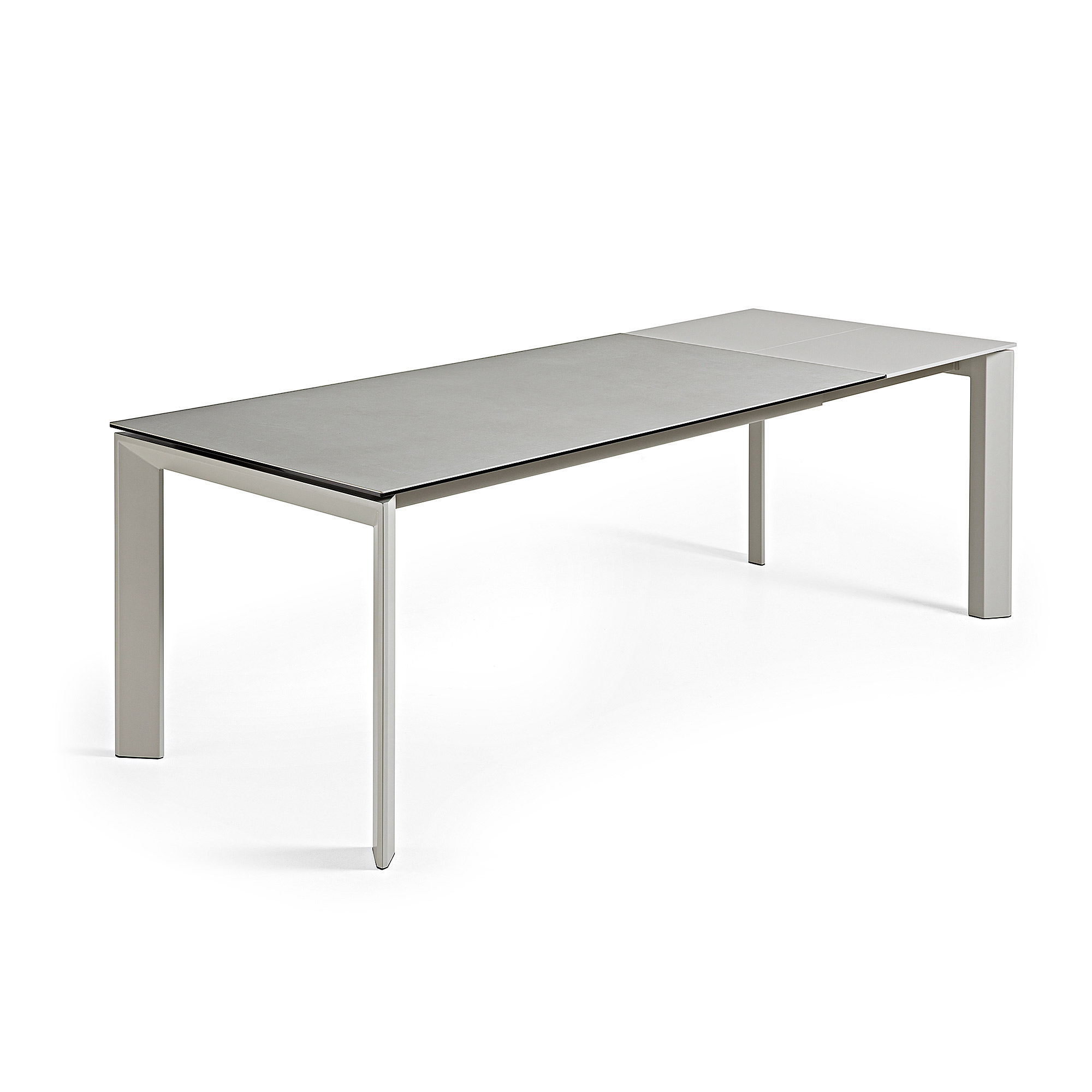 Стол Atta160 (220) x90 серый керамика La Forma (ex Julia Grup)