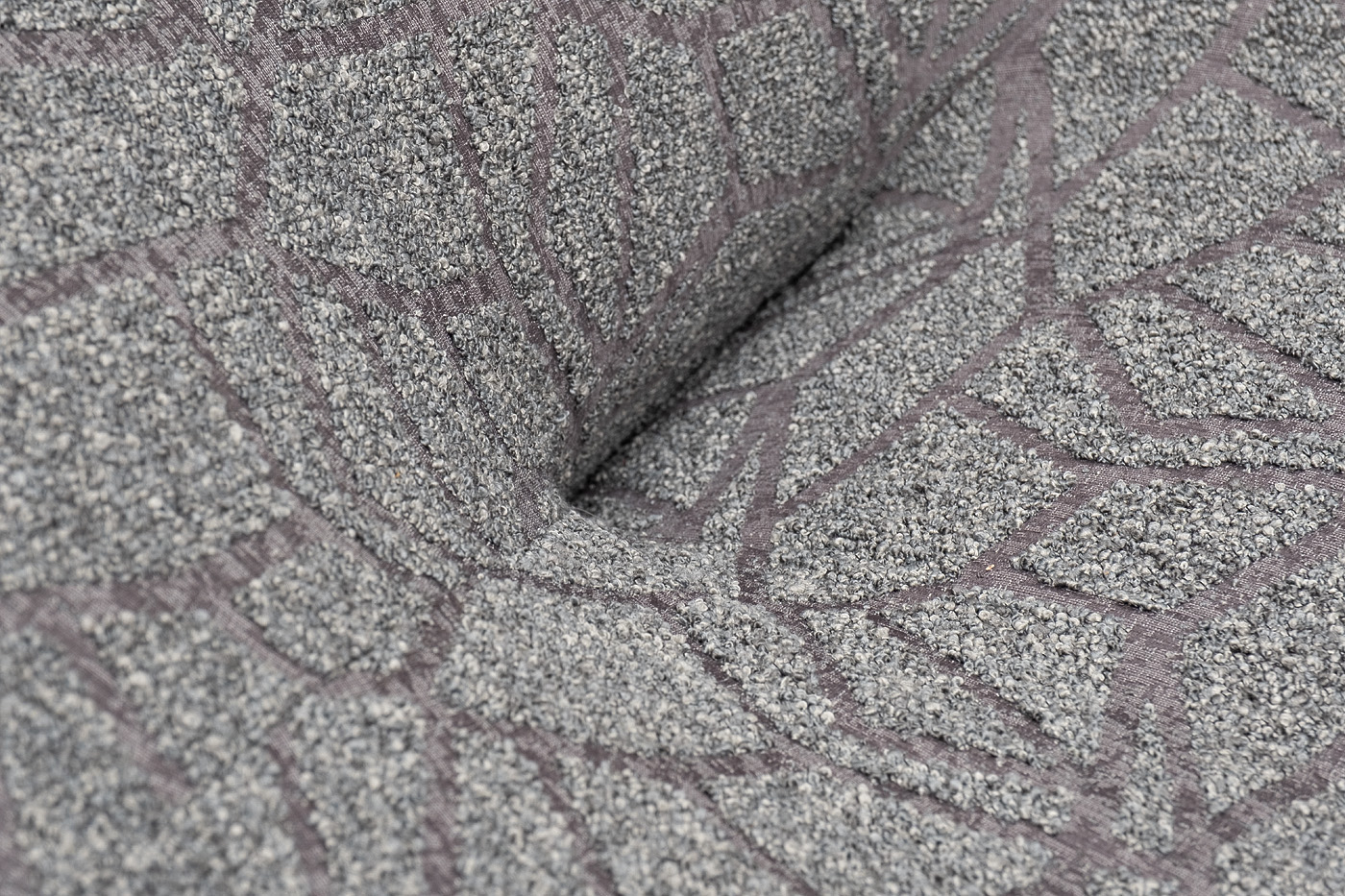 Кресло вращающееся Luna букле серое Garda Decor LUNA-3K-BUTA5403-SER