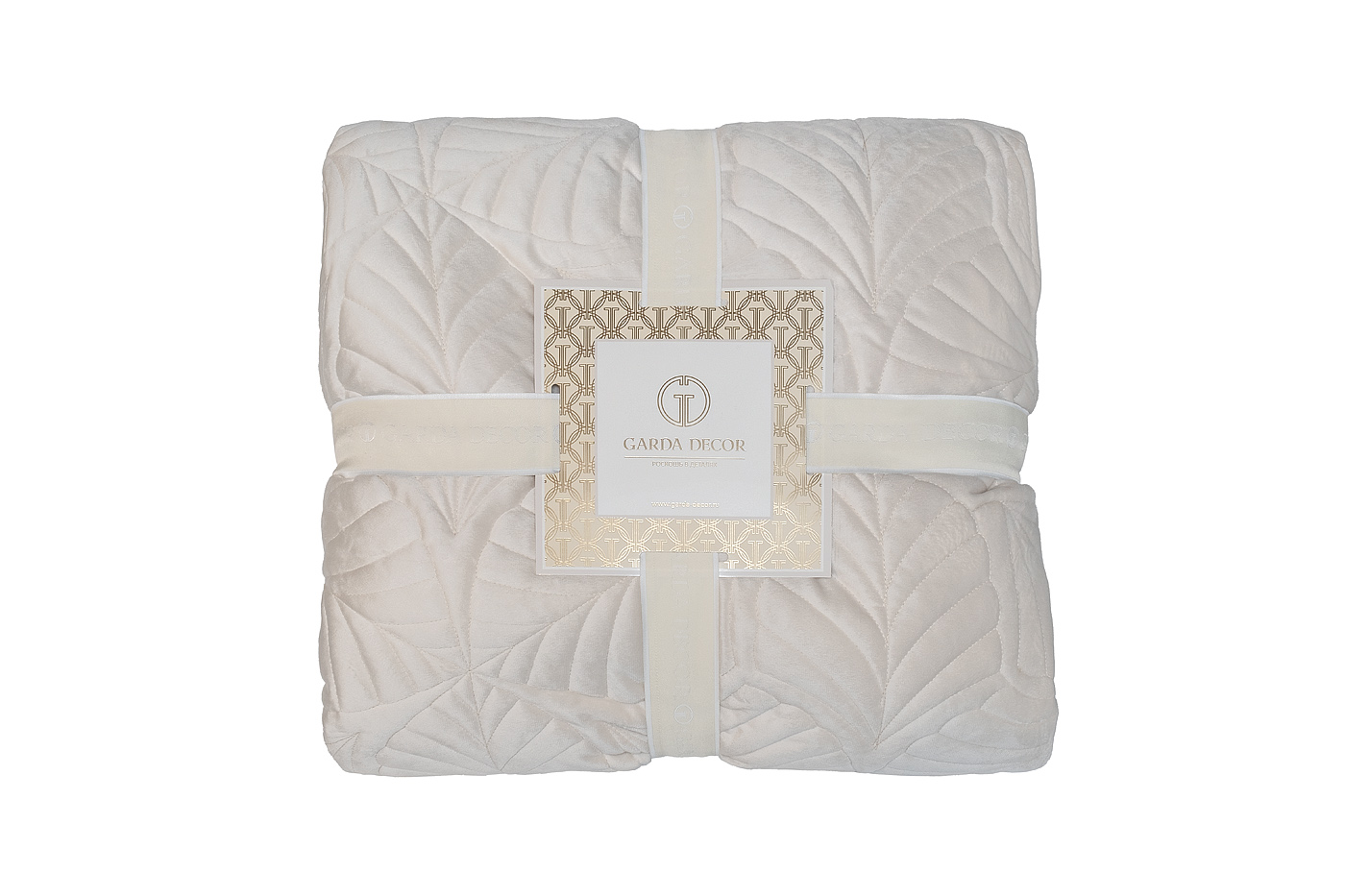 Покрывало Флора кремовое Garda Decor 177HON-60260