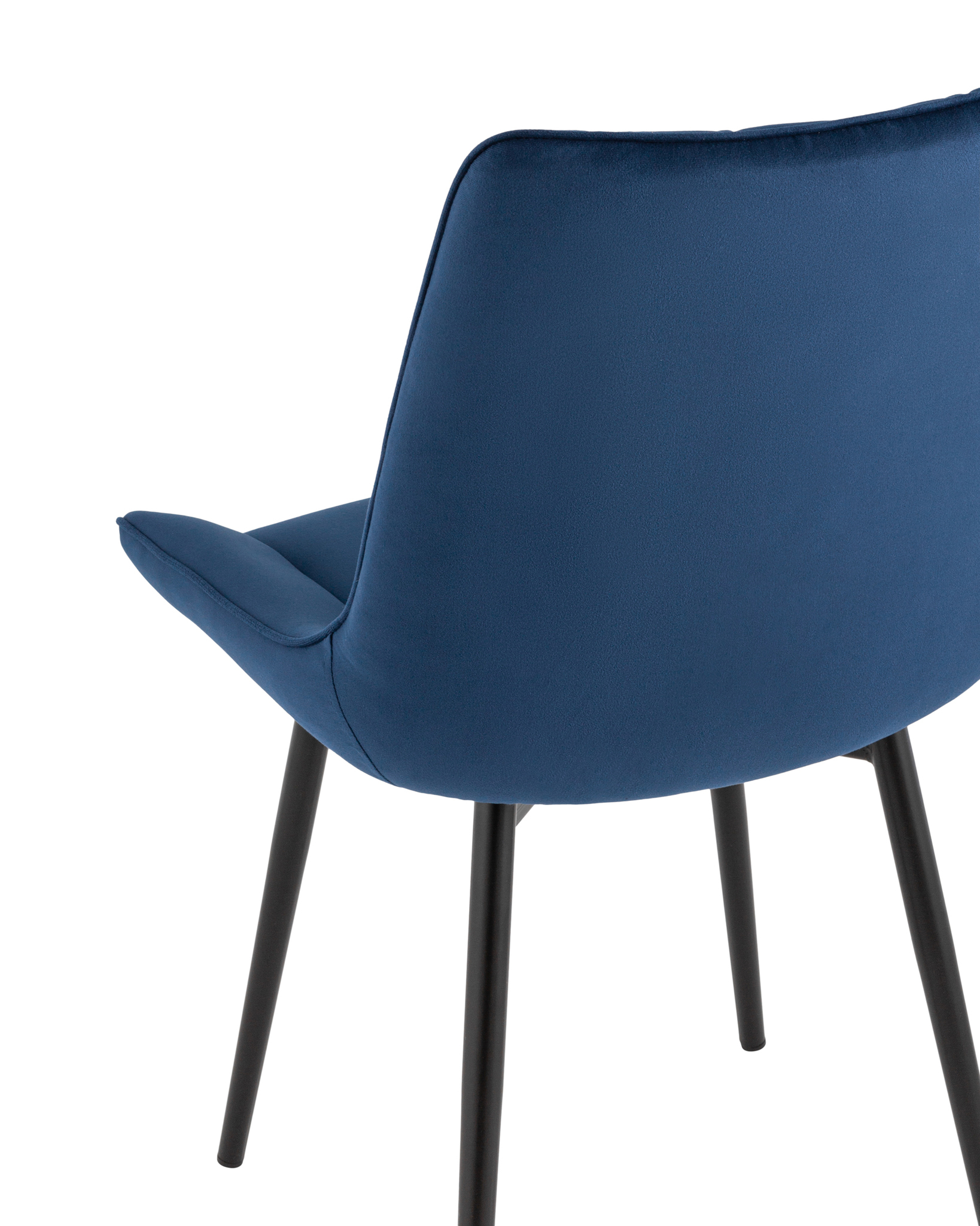 Стул Дарвин велюр синий Stool Group