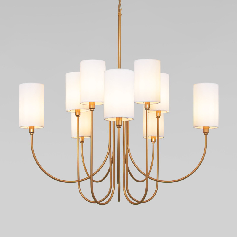 Подвесная люстра Eurosvet 60164/10 латунь