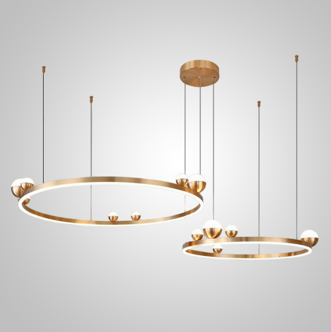 Подвесная люстра HOLVAST COMBO B D60+80 by ImperiumLoft