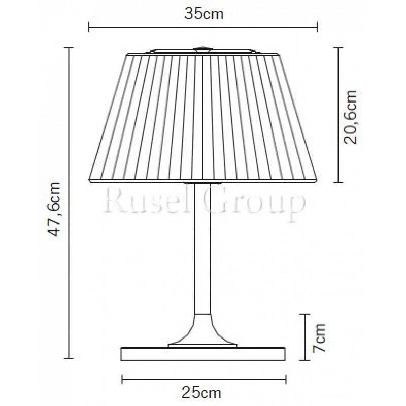 Настольная лампа Fabbian Flow D87 B03 01