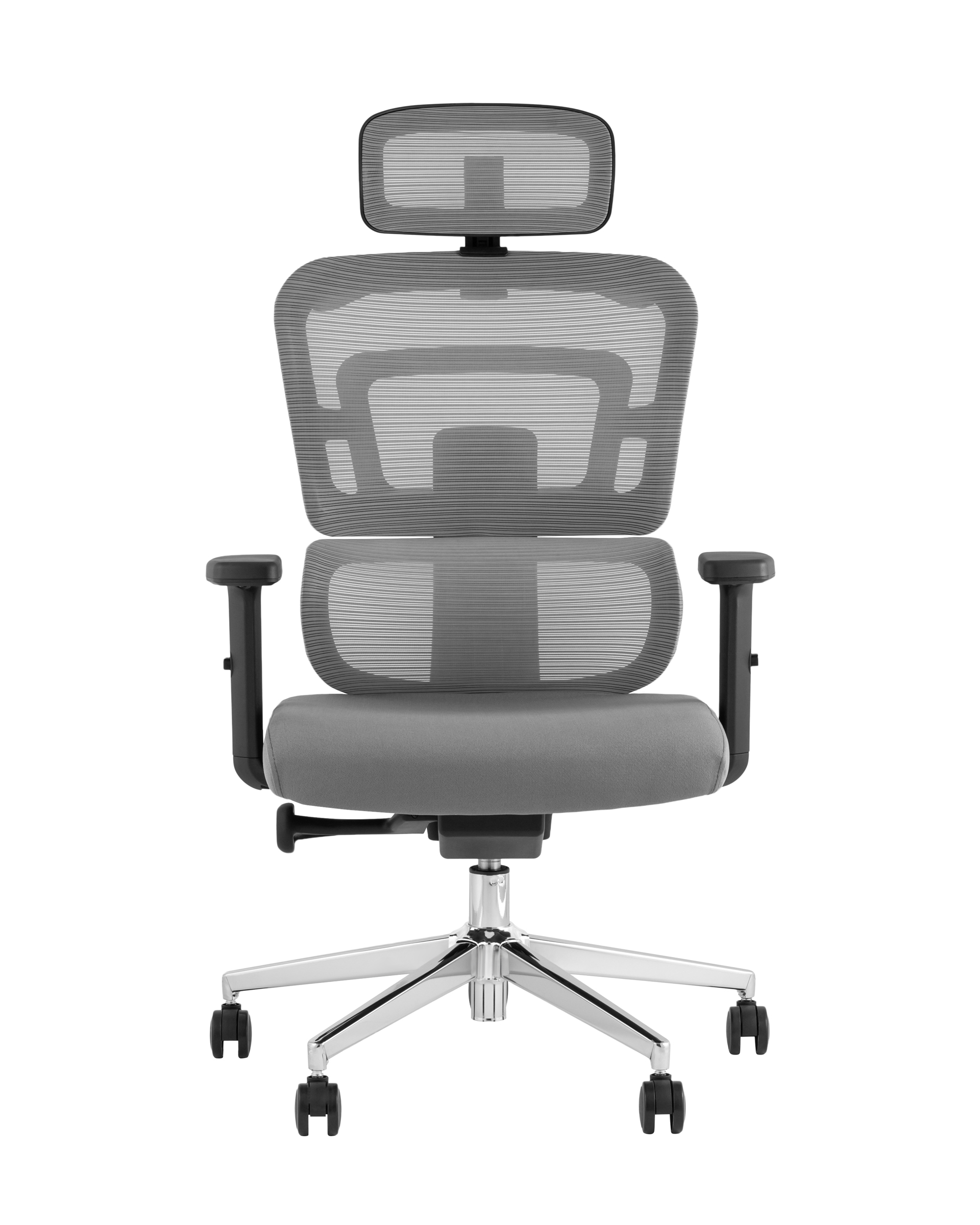 Кресло офисное TopChairs Techno серый Stool Group