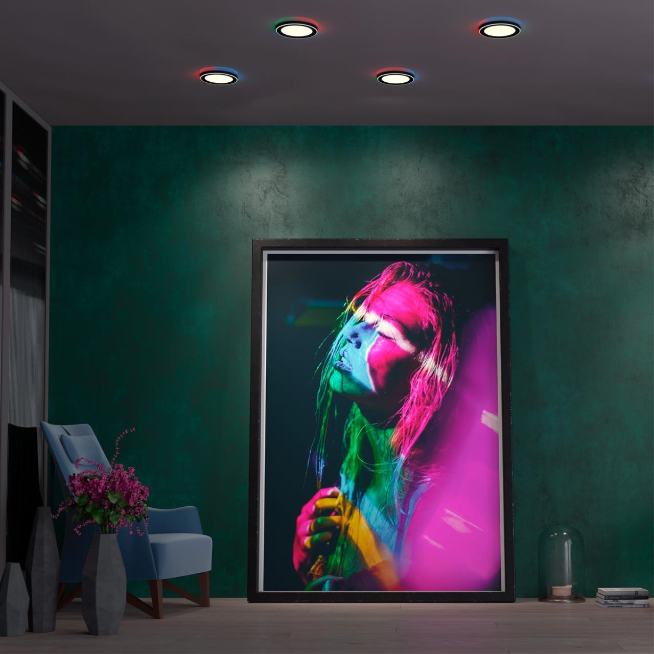 Светильник встраиваемый светодиодный (три сценария работы) Novotech 359010