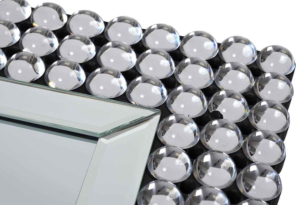 Зеркало прямоугольное с кристаллами-кабошонами Garda Decor 50SX-19003/1