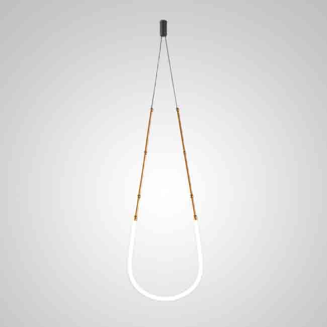 Подвесной светильник ALRIK ONE A Gold by ImperiumLoft