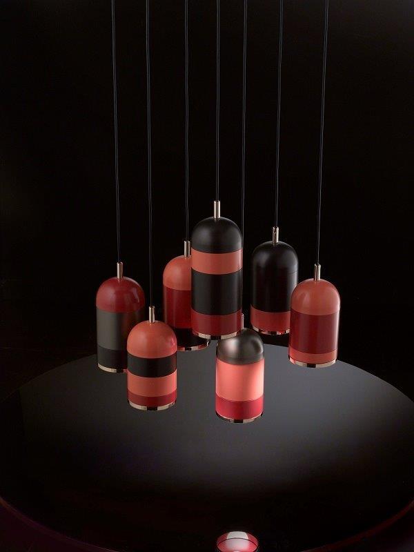 Подвесной светильник Selene Illuminazione Elementi titanio 1079-080 Подвесной светильник Selene Illuminazione Elementi titanio 1079-080