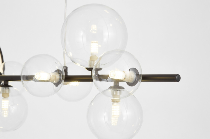 Подвесной светильник Lumina Deco LDP 7033-7 BK+CL