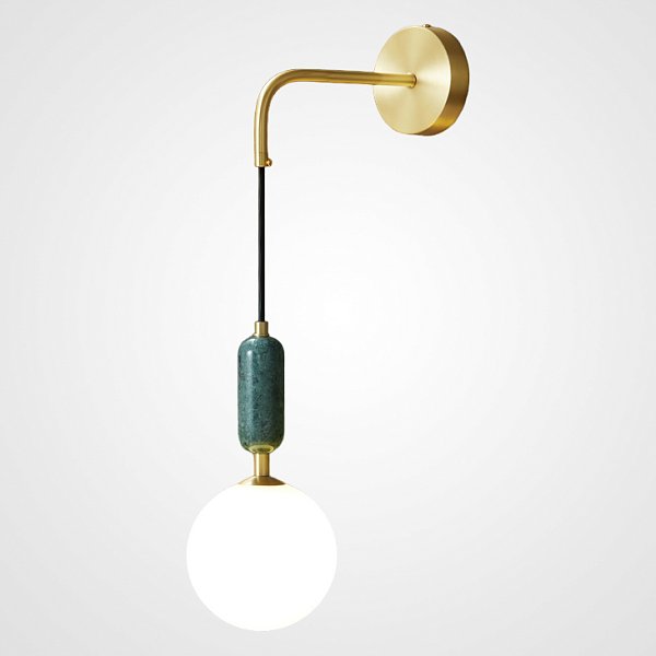 Настенный светильник PETIT C WALL Green by ImperiumLoft