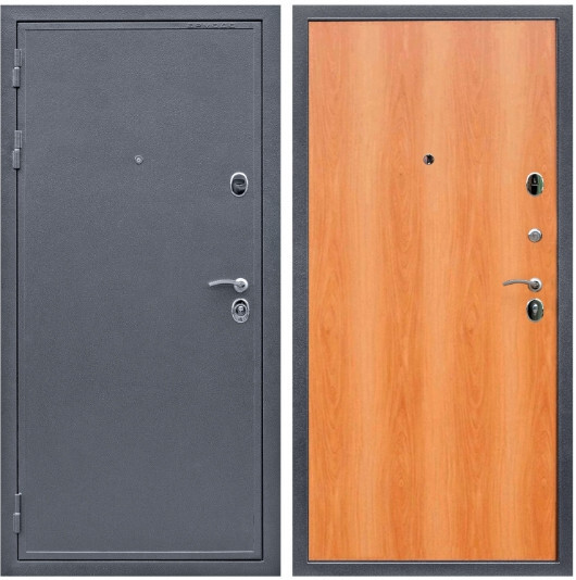 Дверь входная Graf Престиж Антик серебро / МДФ 6 мм ПЭ Миланский орех