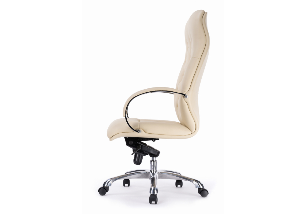 Компьютерное кресло Woodville Osiris beige / satin chrome 15426